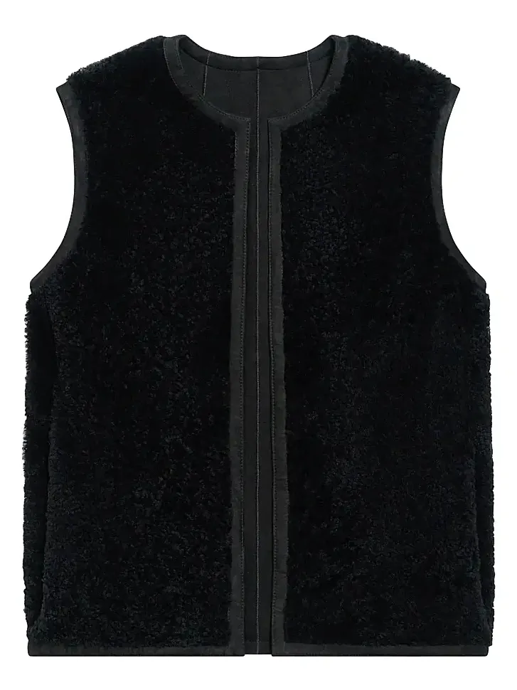 Theory Women's Reversible Shearling Vest