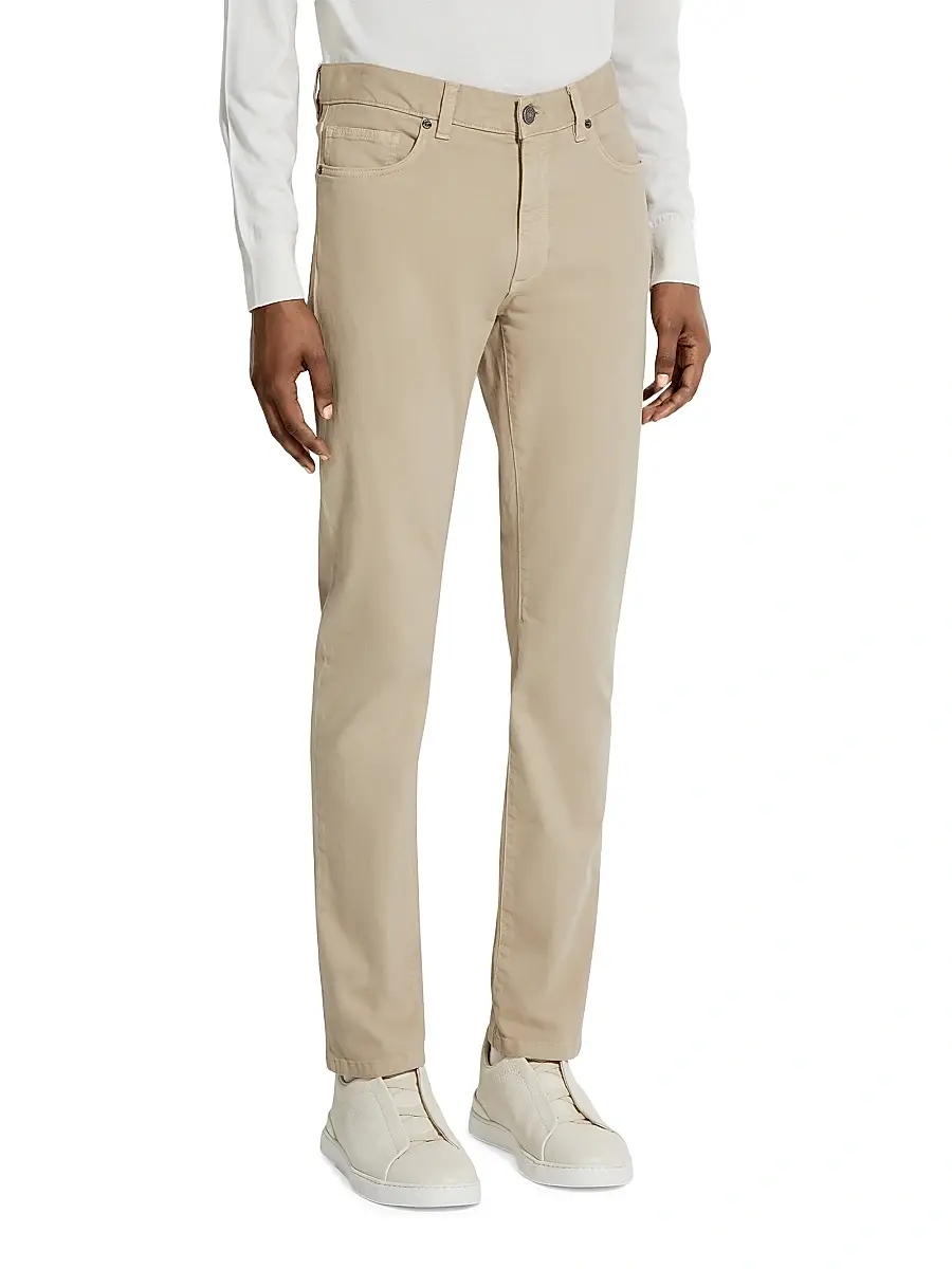 Zegna Men's Stretch Cotton Roccia Jeans | Thumbnail 2 Zegna Men's Stretch Cotton Roccia Jeans | Thumbnail 2