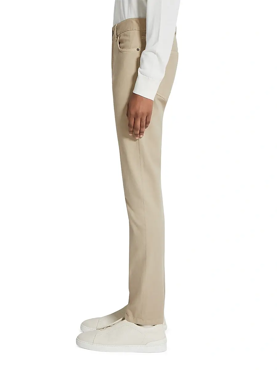 Zegna Men's Stretch Cotton Roccia Jeans | Thumbnail 3 Zegna Men's Stretch Cotton Roccia Jeans | Thumbnail 3
