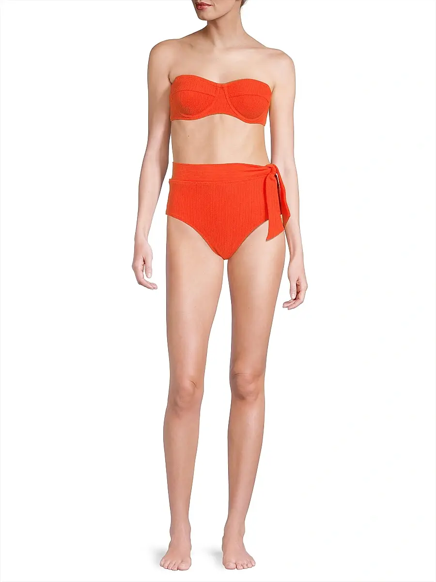 Change of Scenery Women's Nellie Textured Balconette Bikini Top | Thumbnail 2 Change of Scenery Women's Nellie Textured Balconette Bikini Top | Thumbnail 2