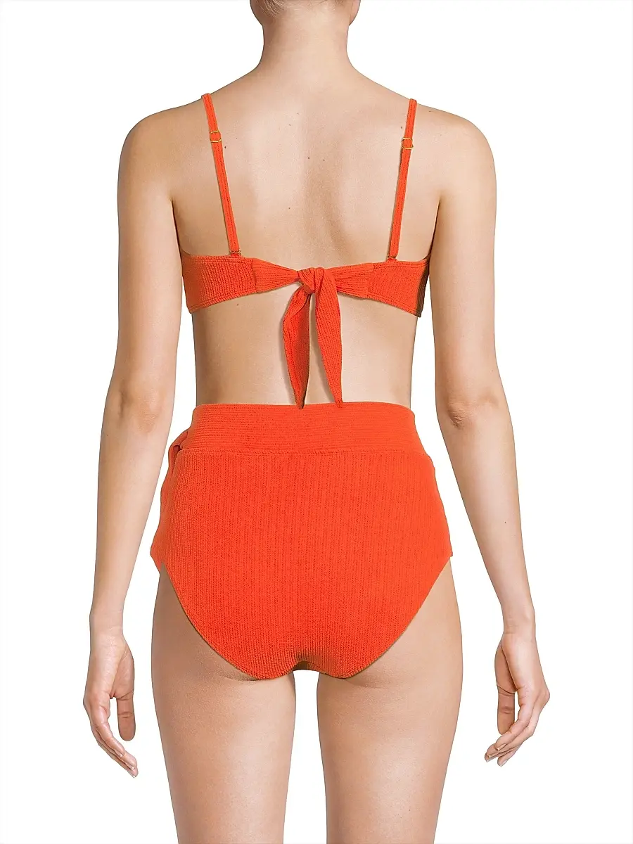Change of Scenery Women's Nellie Textured Balconette Bikini Top | Thumbnail 5 Change of Scenery Women's Nellie Textured Balconette Bikini Top | Thumbnail 5