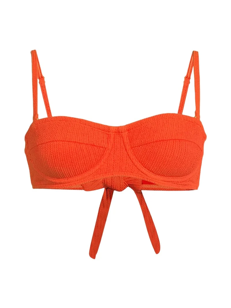 Change of Scenery Women's Nellie Textured Balconette Bikini Top