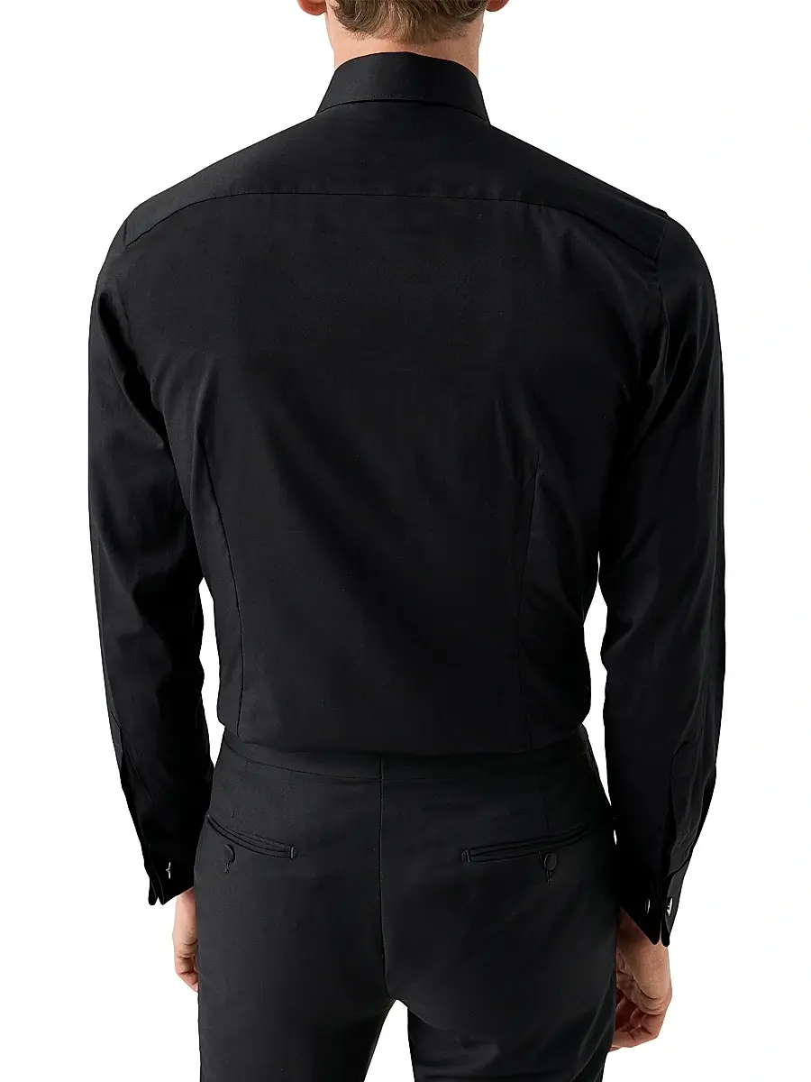Eton Men's Slim-Fit Plissé Bib Tuxedo Shirt | Thumbnail 3 Eton Men's Slim-Fit Plissé Bib Tuxedo Shirt | Thumbnail 3