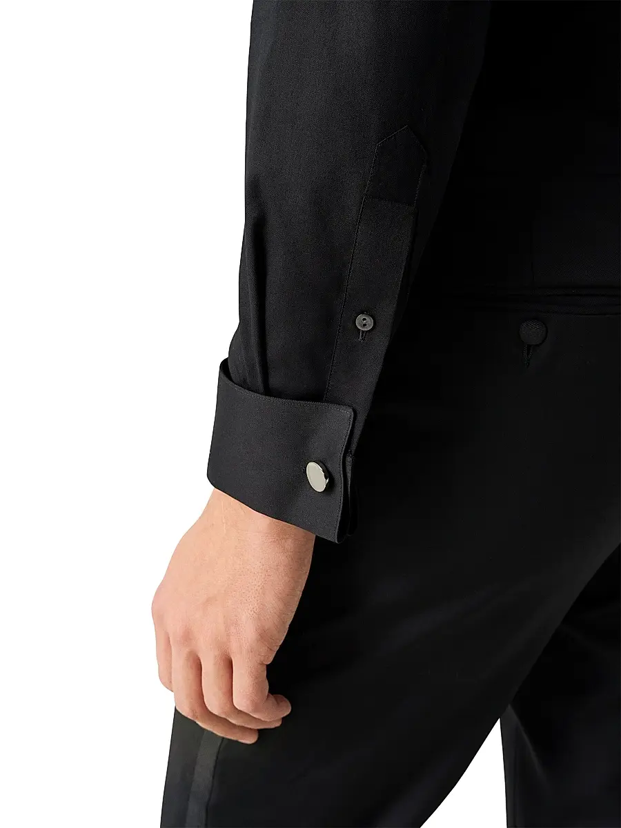 Eton Men's Slim-Fit Plissé Bib Tuxedo Shirt | Thumbnail 6 Eton Men's Slim-Fit Plissé Bib Tuxedo Shirt | Thumbnail 6