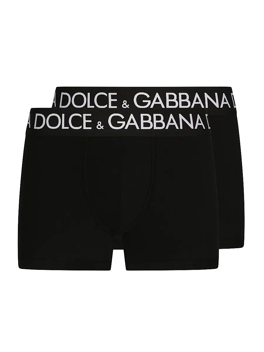Dolce & Gabbana Men's Regular Boxer 2-Pack