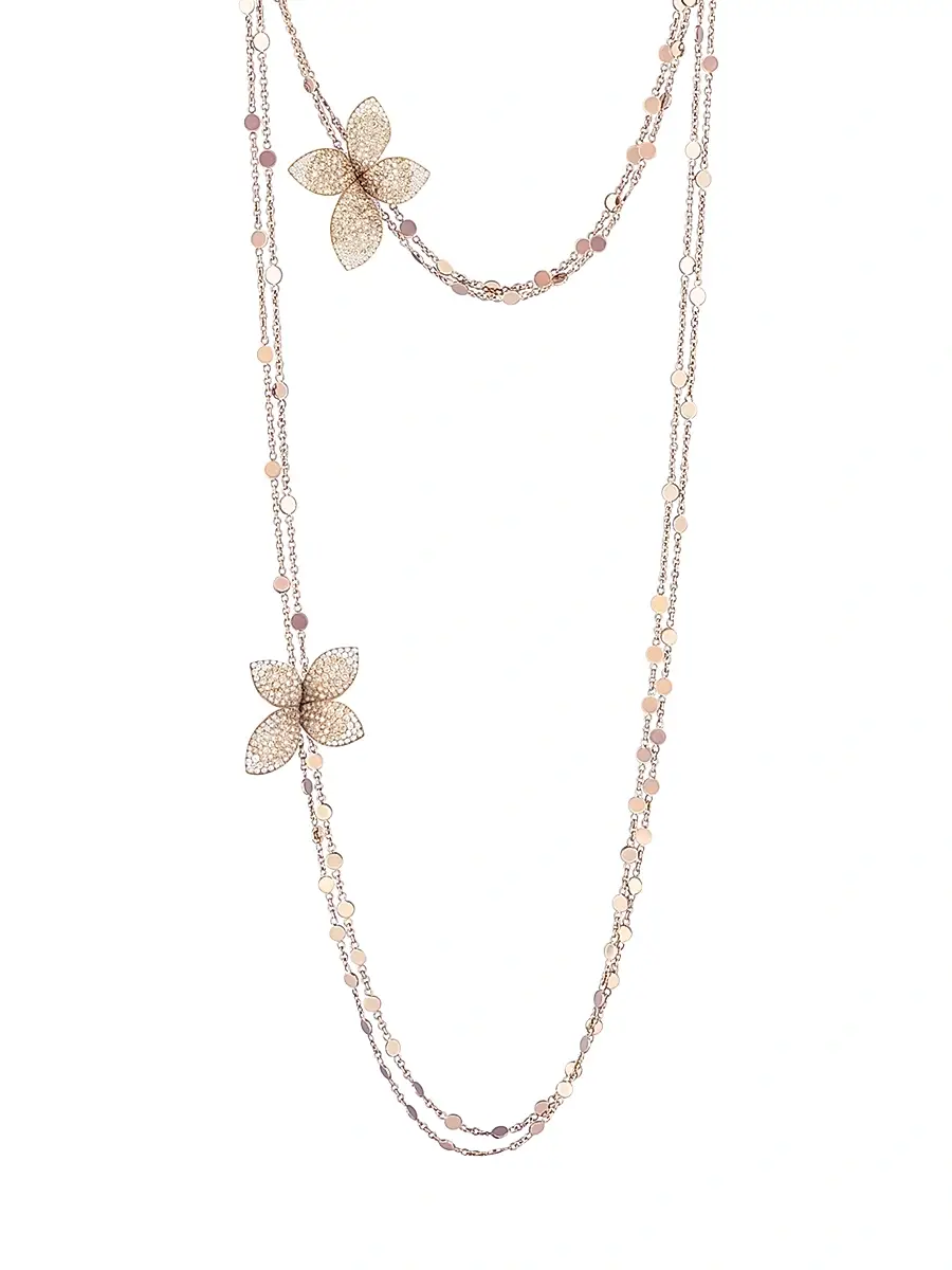 Pasquale Bruni Women's Giardini Segreti 18K Rose Gold & 3.46 TCW Diamond Sautoir