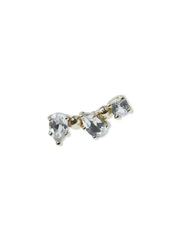 Soldera Petite Gem Crawler Earring Soldera Petite Gem Crawler Earring