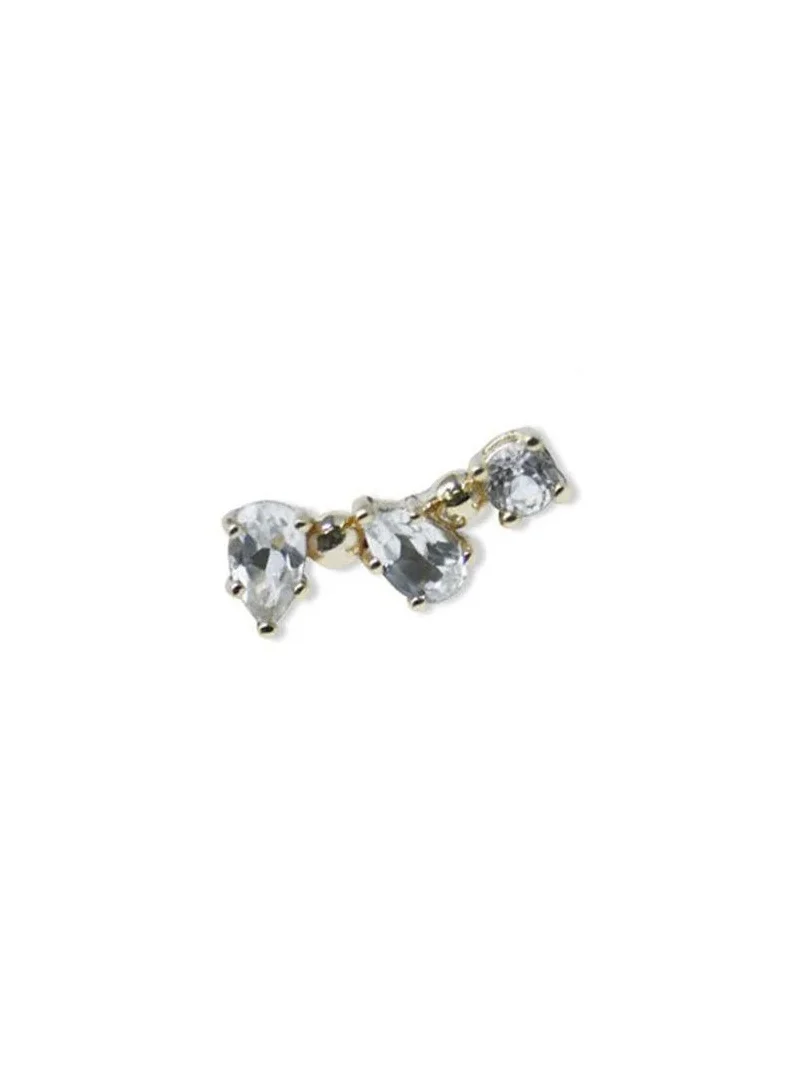 Anzie Soldera Petite Gem Crawler Earring