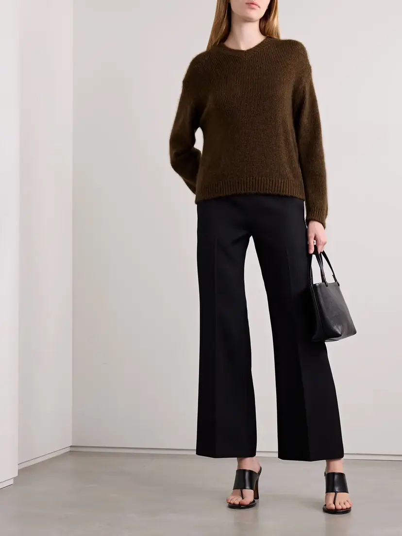 The Row Harini Brushed-cashmere Sweater | Thumbnail 2 The Row Harini Brushed-cashmere Sweater | Thumbnail 2
