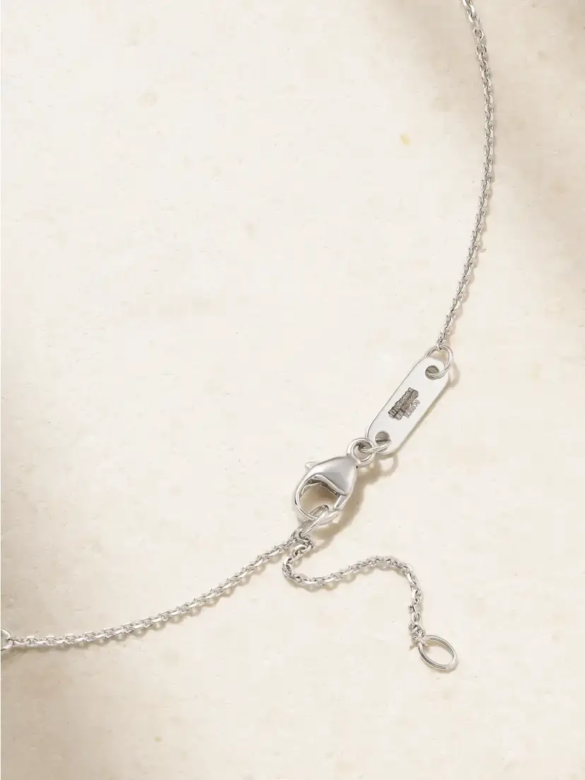 De Beers London Aura 18-karat White Gold Diamond Necklace | Thumbnail 3 De Beers London Aura 18-karat White Gold Diamond Necklace | Thumbnail 3