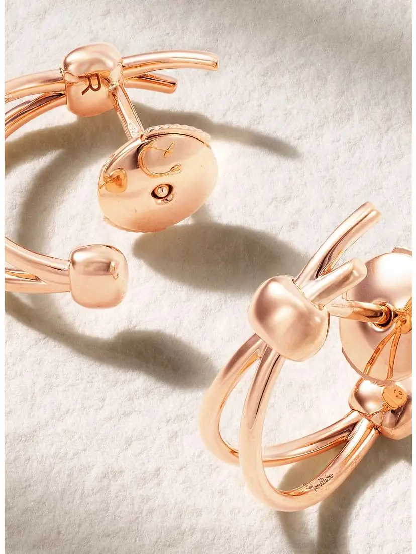 Pomellato 18-karat Rose Gold Earrings | Thumbnail 3 Pomellato 18-karat Rose Gold Earrings | Thumbnail 3