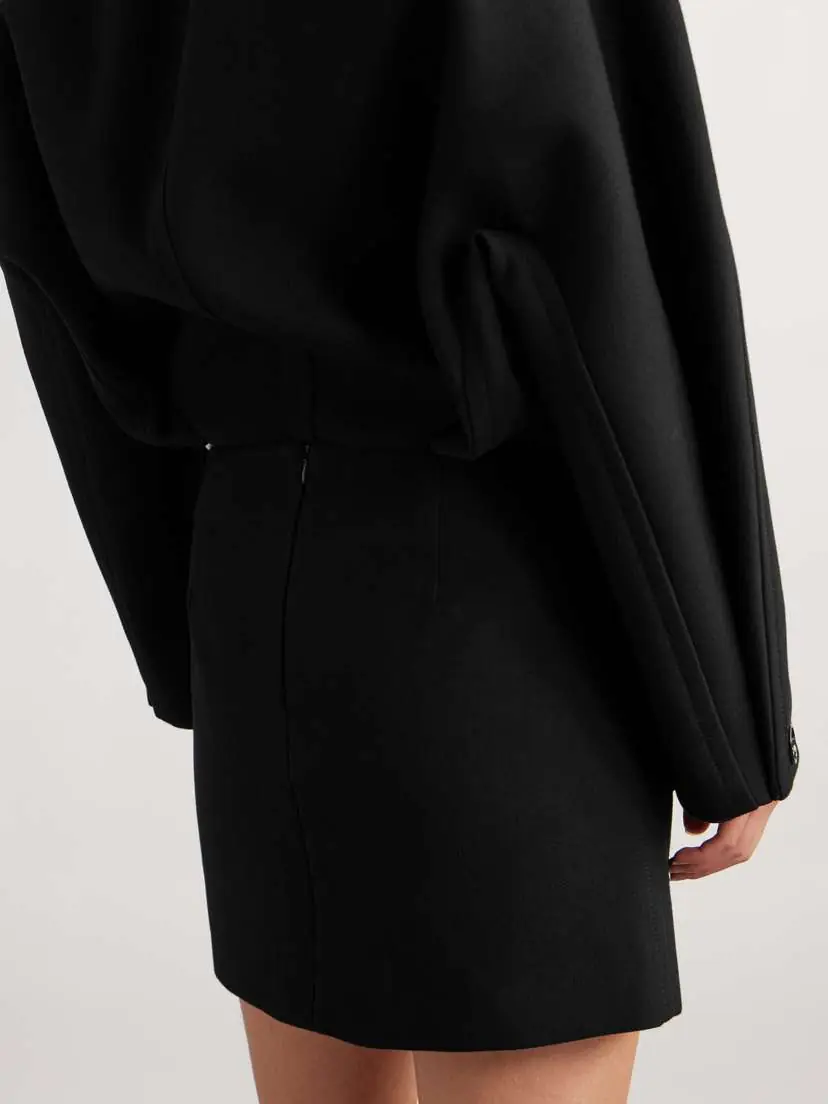 Bottega Veneta Cotton-blend Mini Skirt | Thumbnail 4