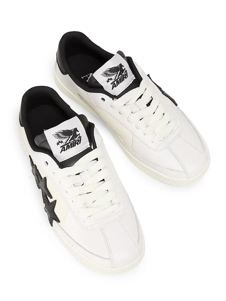 AMIRI Women's Pacific Low-Top Leather Sneakers | Thumbnail 4 AMIRI Women's Pacific Low-Top Leather Sneakers | Thumbnail 4
