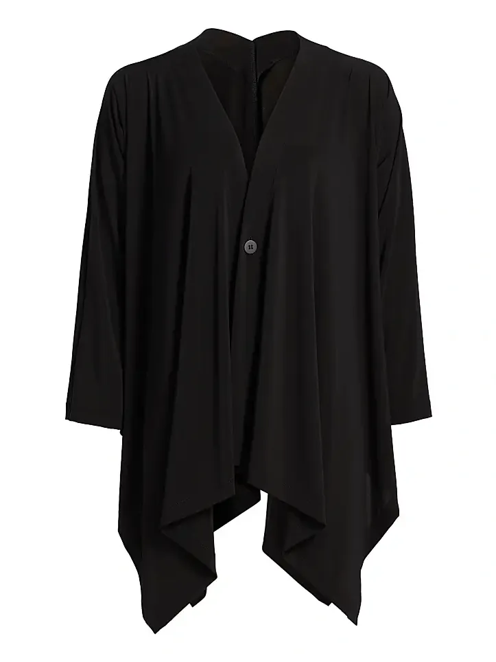 Women's Drape Jersey Cardigan