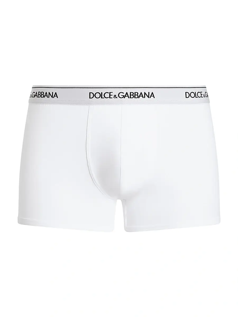 Dolce & Gabbana Men's 3-Pack Stretch Cotton Boxers | Thumbnail 5