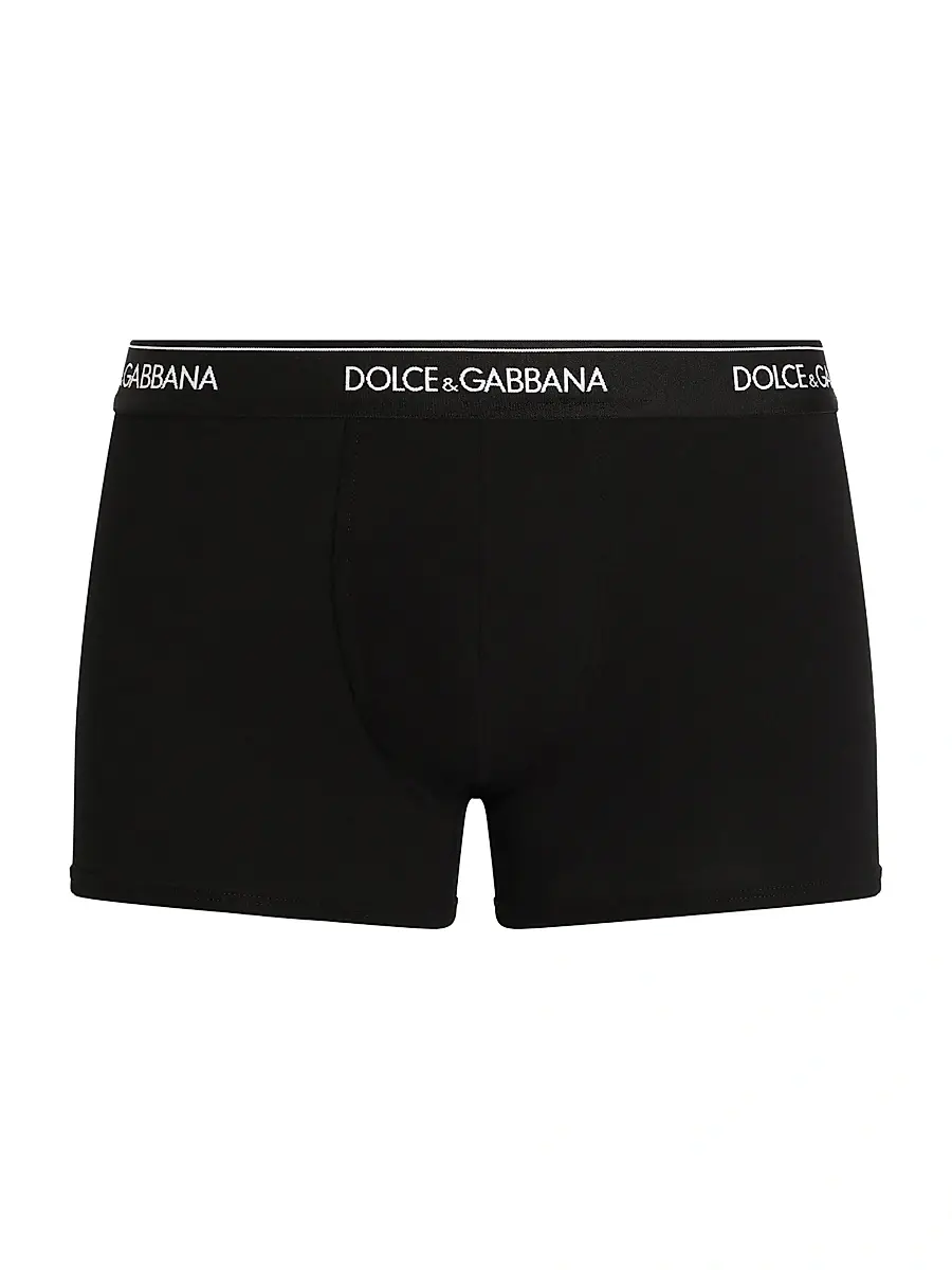 Dolce & Gabbana Men's 3-Pack Stretch Cotton Boxers | Thumbnail 6