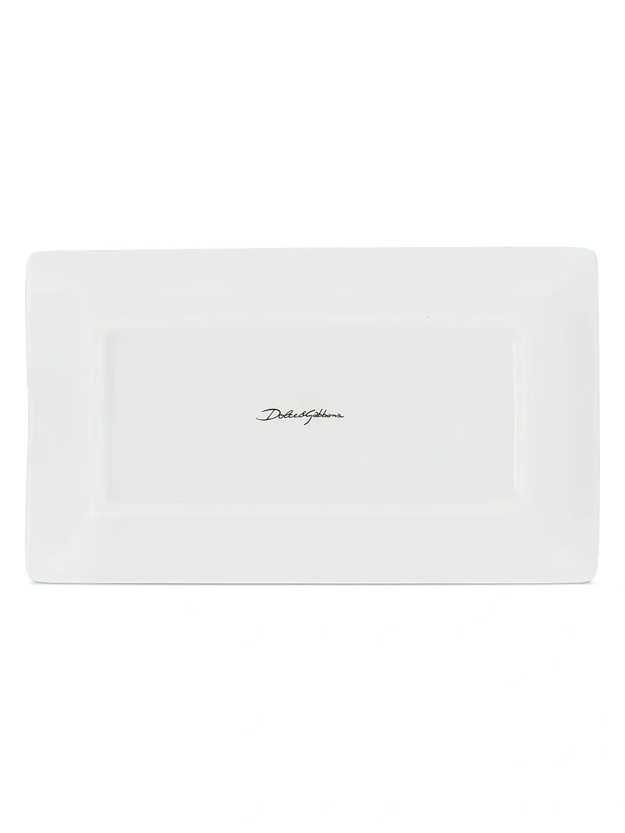 Dolce & Gabbana Blue Meditterano Rectangular Ashtray | Thumbnail 3 Dolce & Gabbana Blue Meditterano Rectangular Ashtray | Thumbnail 3