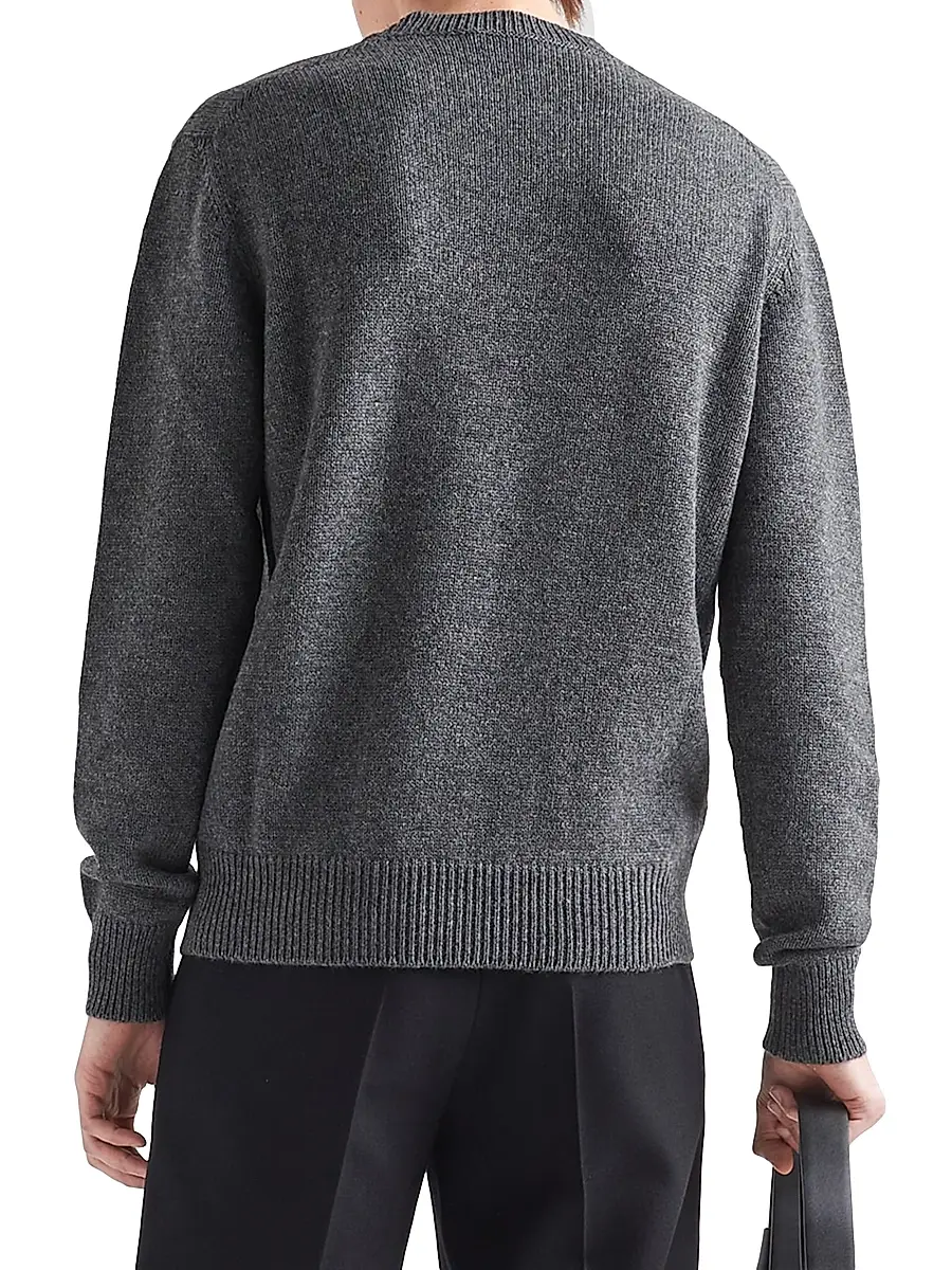 Prada Men's Cashmere Sweater | Thumbnail 3 Prada Men's Cashmere Sweater | Thumbnail 3