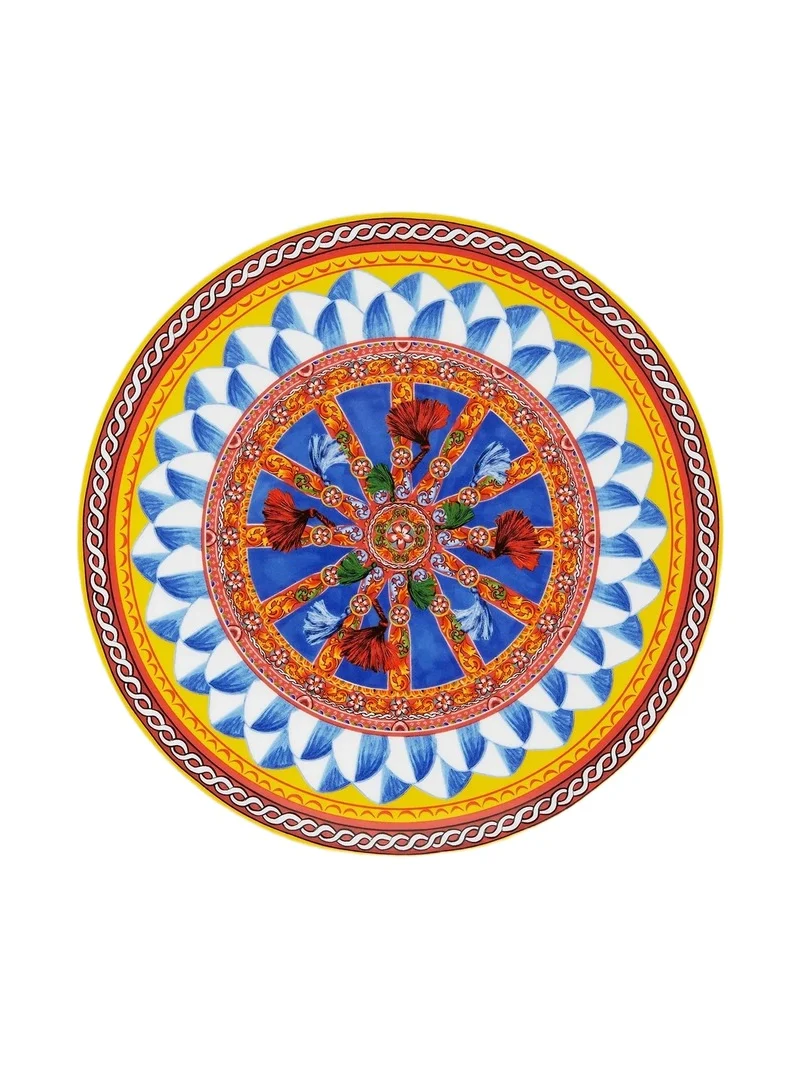 Dolce & Gabbana Carretto Round Serving Plate