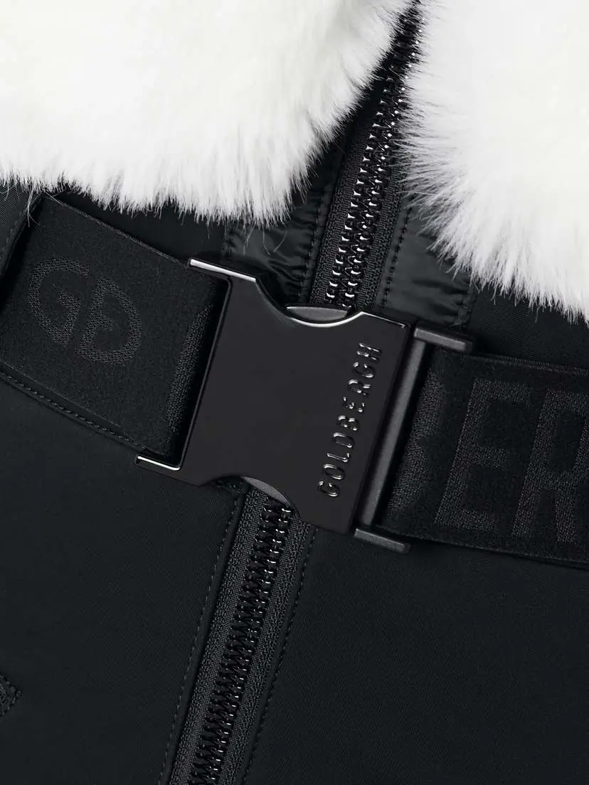 Goldbergh Lieke Belted Plush And Stretch-shell Ski Suit | Thumbnail 4