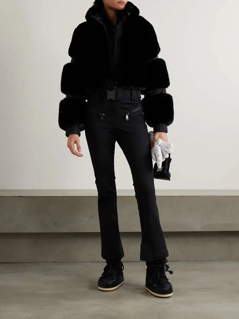 Goldbergh Lieke Belted Faux-fur Ski Suit | Thumbnail 2