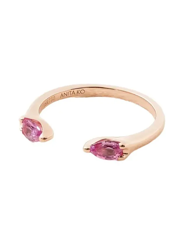 Orbit 18-karat Rose Gold Sapphire Ring Orbit 18-karat Rose Gold Sapphire Ring