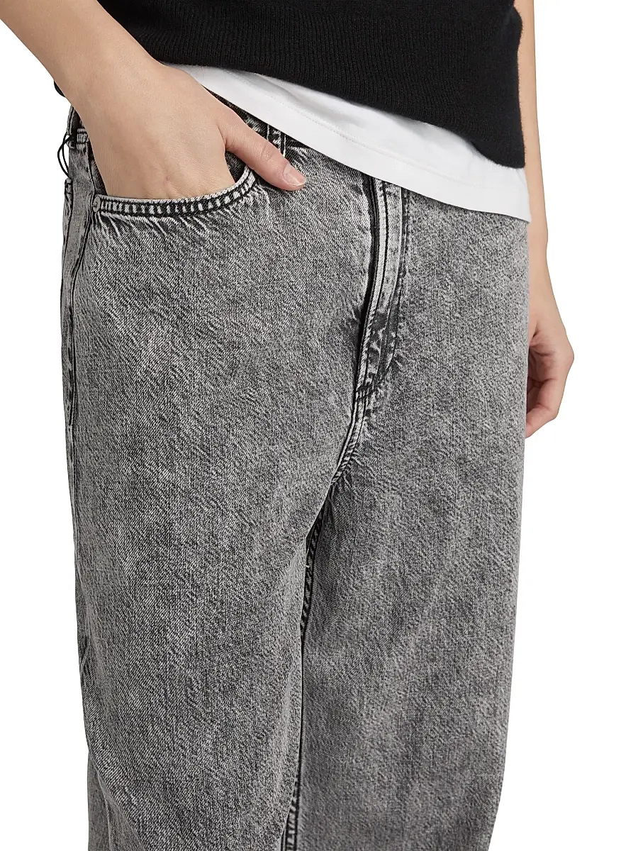 rag & bone Women's Featherweight Logan Wide-Leg Jeans | Thumbnail 6 rag & bone Women's Featherweight Logan Wide-Leg Jeans | Thumbnail 6