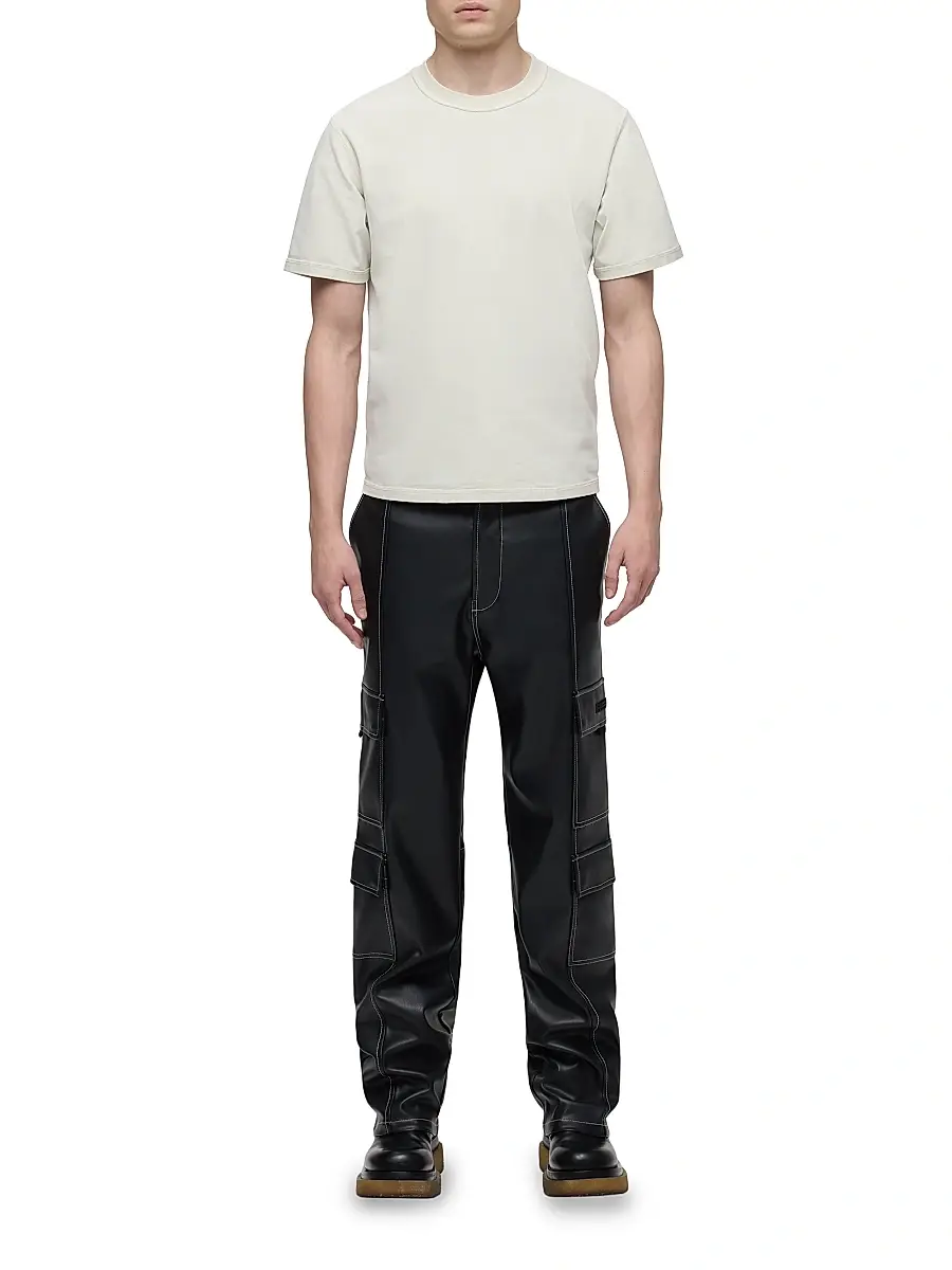 Hudson Jeans Men's Heavy Weight Cotton T-Shirt | Thumbnail 2 Hudson Jeans Men's Heavy Weight Cotton T-Shirt | Thumbnail 2