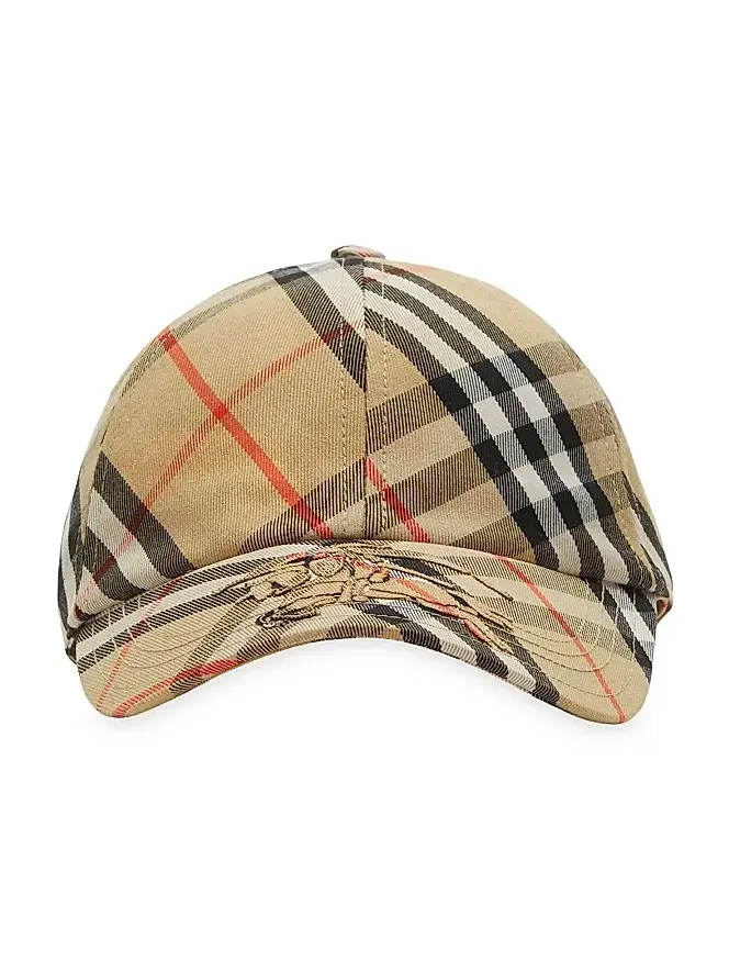 Burberry Women's Check Twill Cap