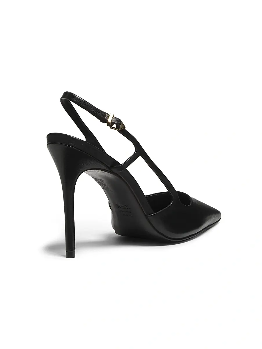 Schutz Women's Boris 100MM Leather Slingback Pumps | Thumbnail 3 Schutz Women's Boris 100MM Leather Slingback Pumps | Thumbnail 3