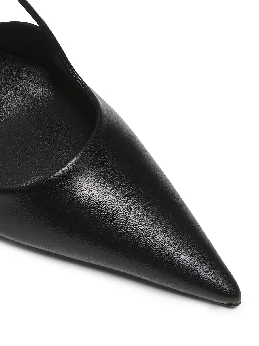 Schutz Women's Boris 100MM Leather Slingback Pumps | Thumbnail 5 Schutz Women's Boris 100MM Leather Slingback Pumps | Thumbnail 5