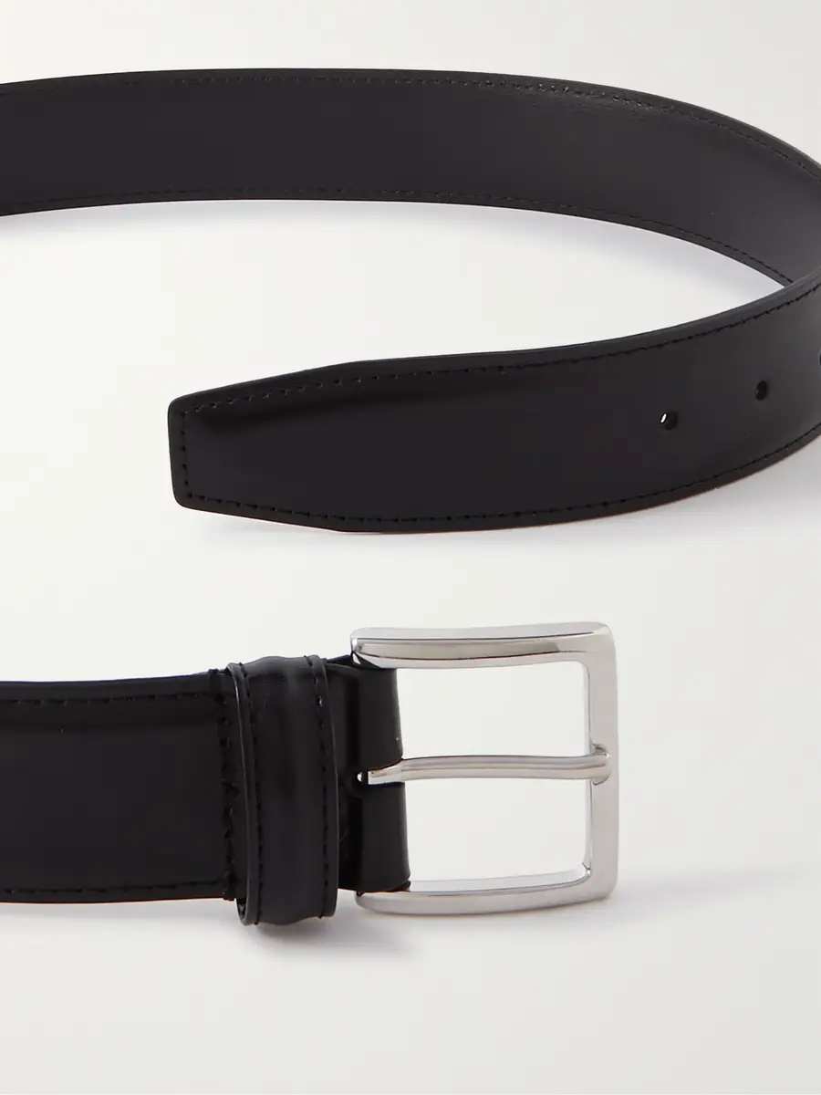 Anderson's 3.5cm Leather Belt - Men | Thumbnail 2 Anderson's 3.5cm Leather Belt - Men | Thumbnail 2