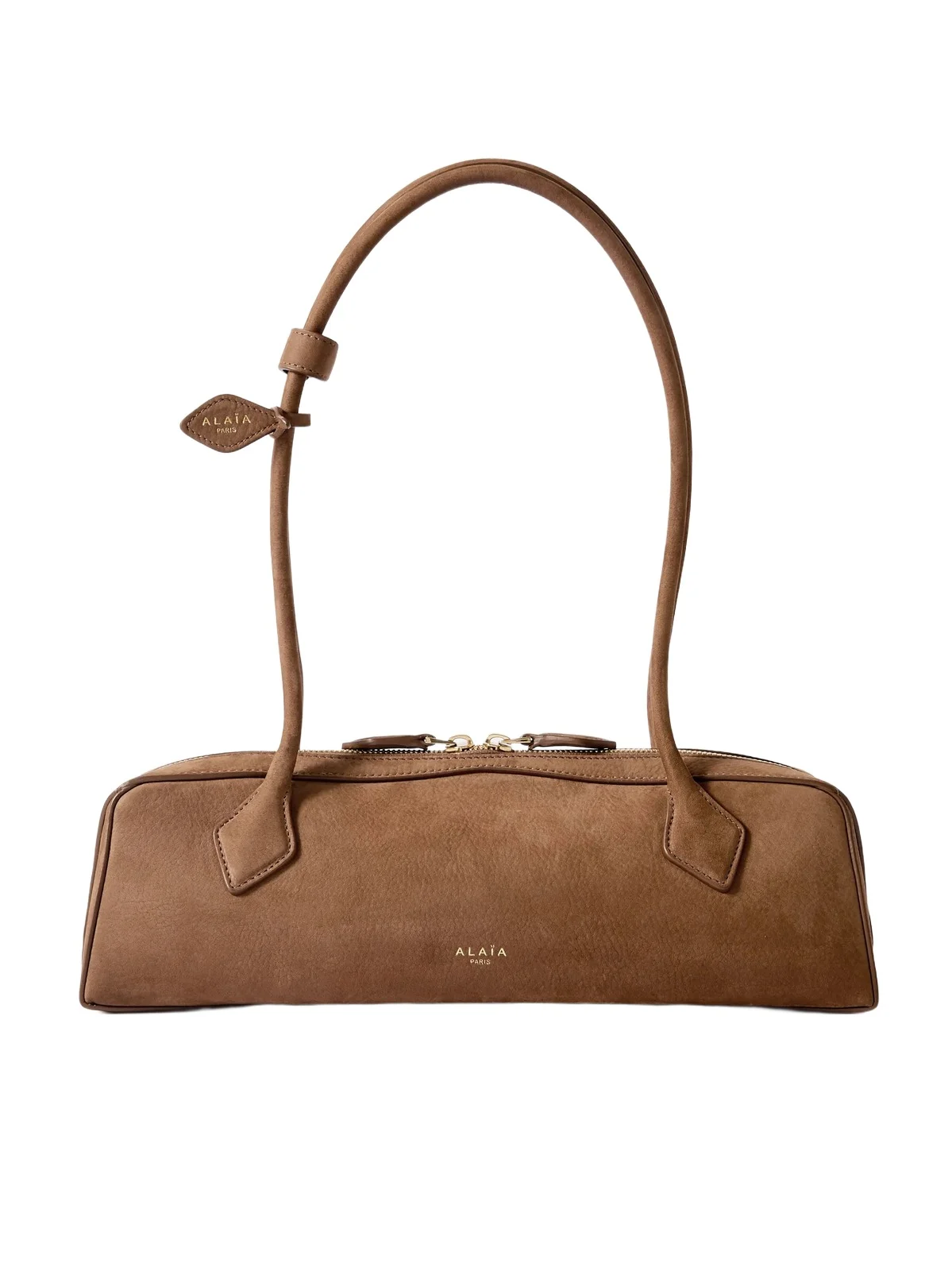 Le Teckel Medium Nubuck Shoulder Bag Le Teckel Medium Nubuck Shoulder Bag