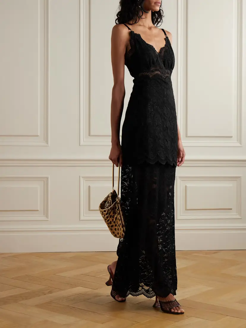 Rabanne Guipure Lace Maxi Dress | Thumbnail 2