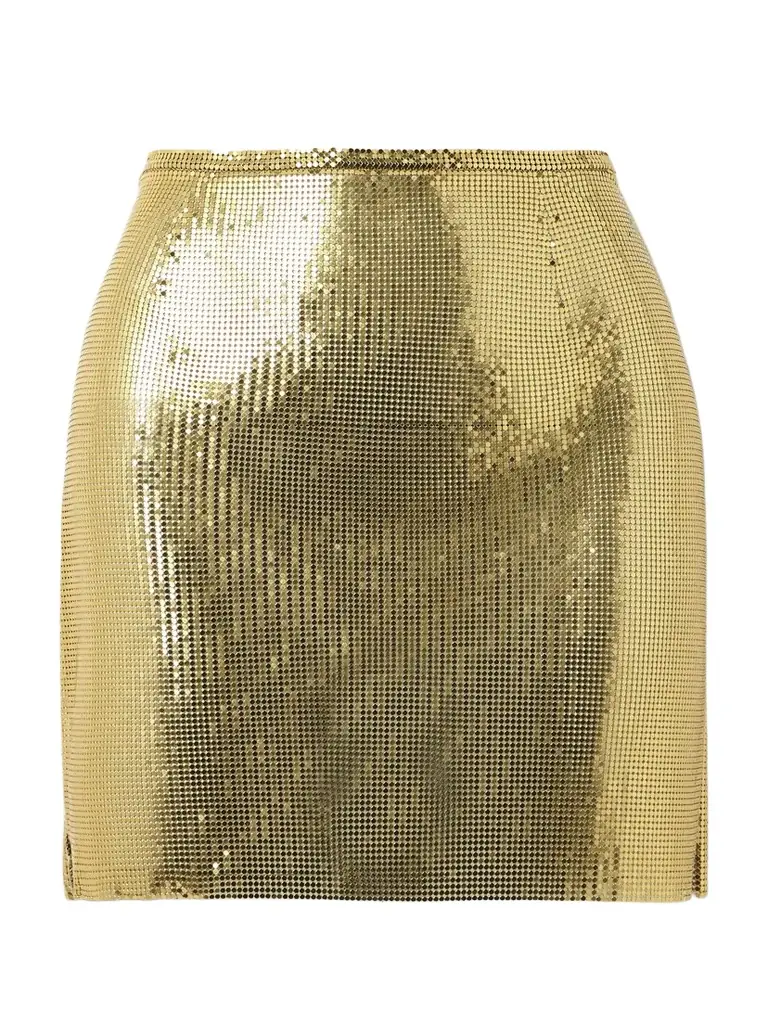 Chainmail Mini Skirt