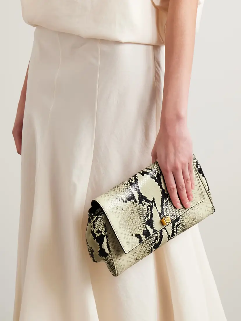 Khaite Audrey Snake-effect Leather Shoulder Bag | Thumbnail 6 Khaite Audrey Snake-effect Leather Shoulder Bag | Thumbnail 6