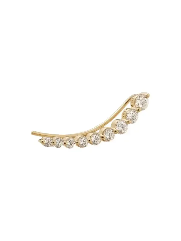 18-karat Gold Diamond Single Earring