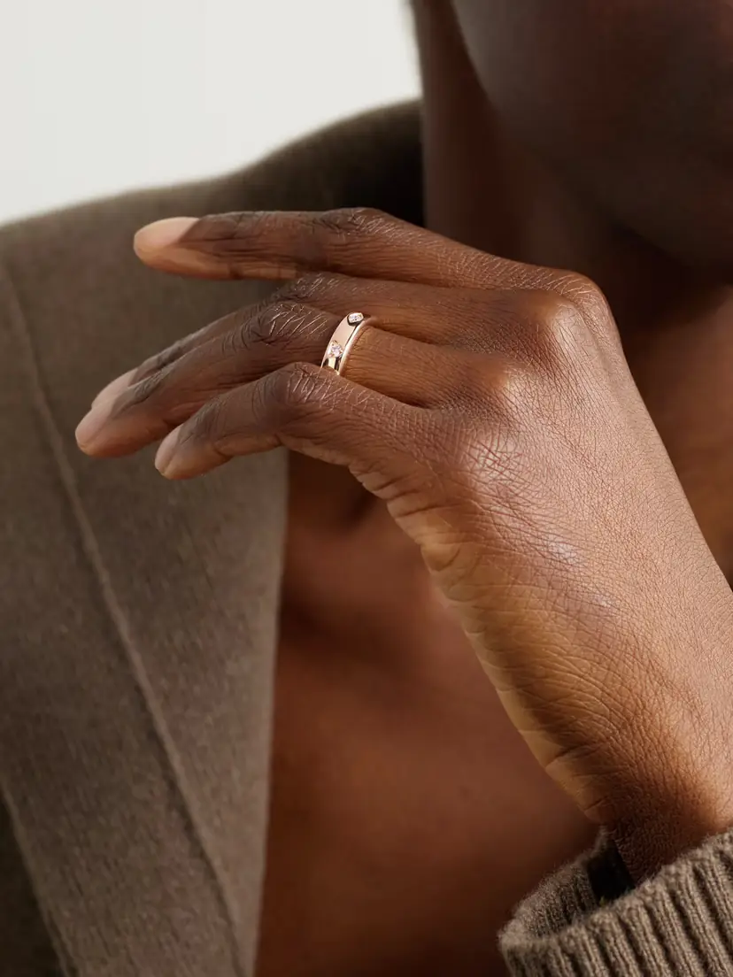 Pomellato Iconica Extra Slim 18-karat Rose Gold Diamond Ring | Thumbnail 2 Pomellato Iconica Extra Slim 18-karat Rose Gold Diamond Ring | Thumbnail 2