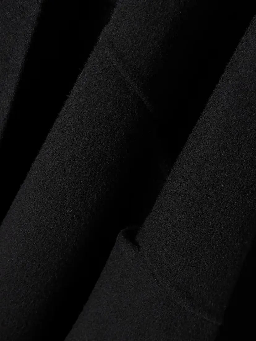 TOTEME Cape-effect Tie-neck Wool Coat | Thumbnail 5