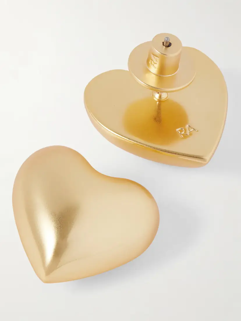 Roxanne Assoulin Heart & Soul Gold-tone Earrings | Thumbnail 3