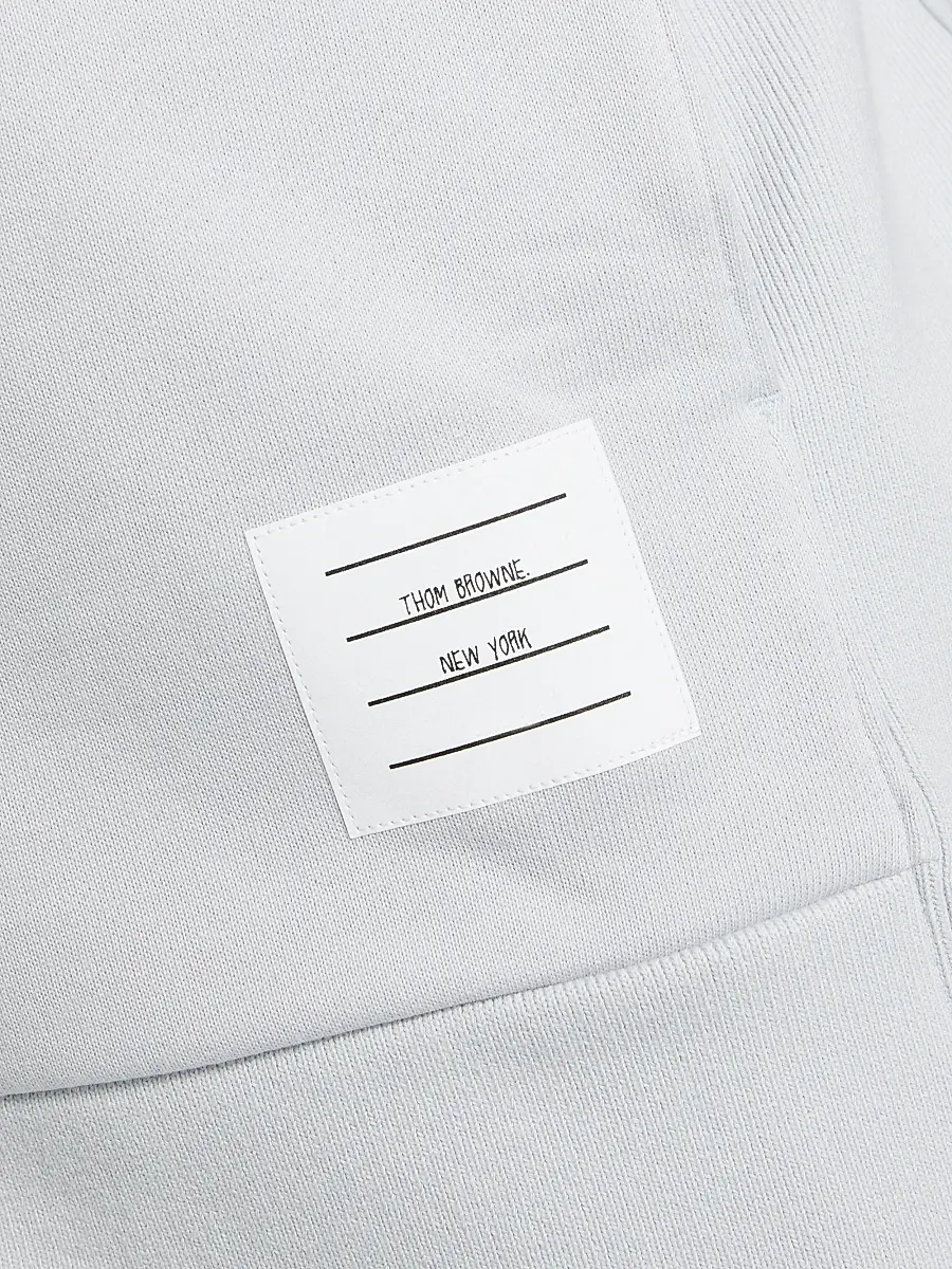 Thom Browne Men's Loopback Jersey Hoodie Jacket | Thumbnail 7 Thom Browne Men's Loopback Jersey Hoodie Jacket | Thumbnail 7