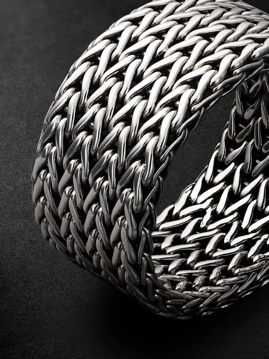 John Hardy Rata Sterling Silver Ring - Men | Thumbnail 4