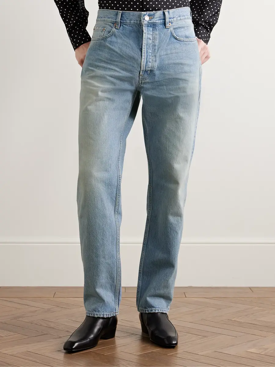 Saint Laurent Mick Straight-Leg Jeans - Men | Thumbnail 3 Saint Laurent Mick Straight-Leg Jeans - Men | Thumbnail 3