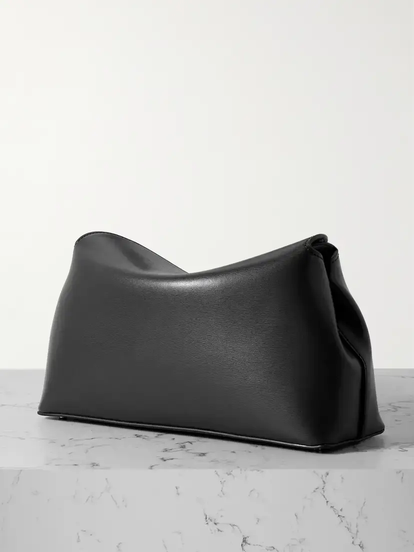 TOTEME T-lock Leather Clutch | Thumbnail 3 TOTEME T-lock Leather Clutch | Thumbnail 3