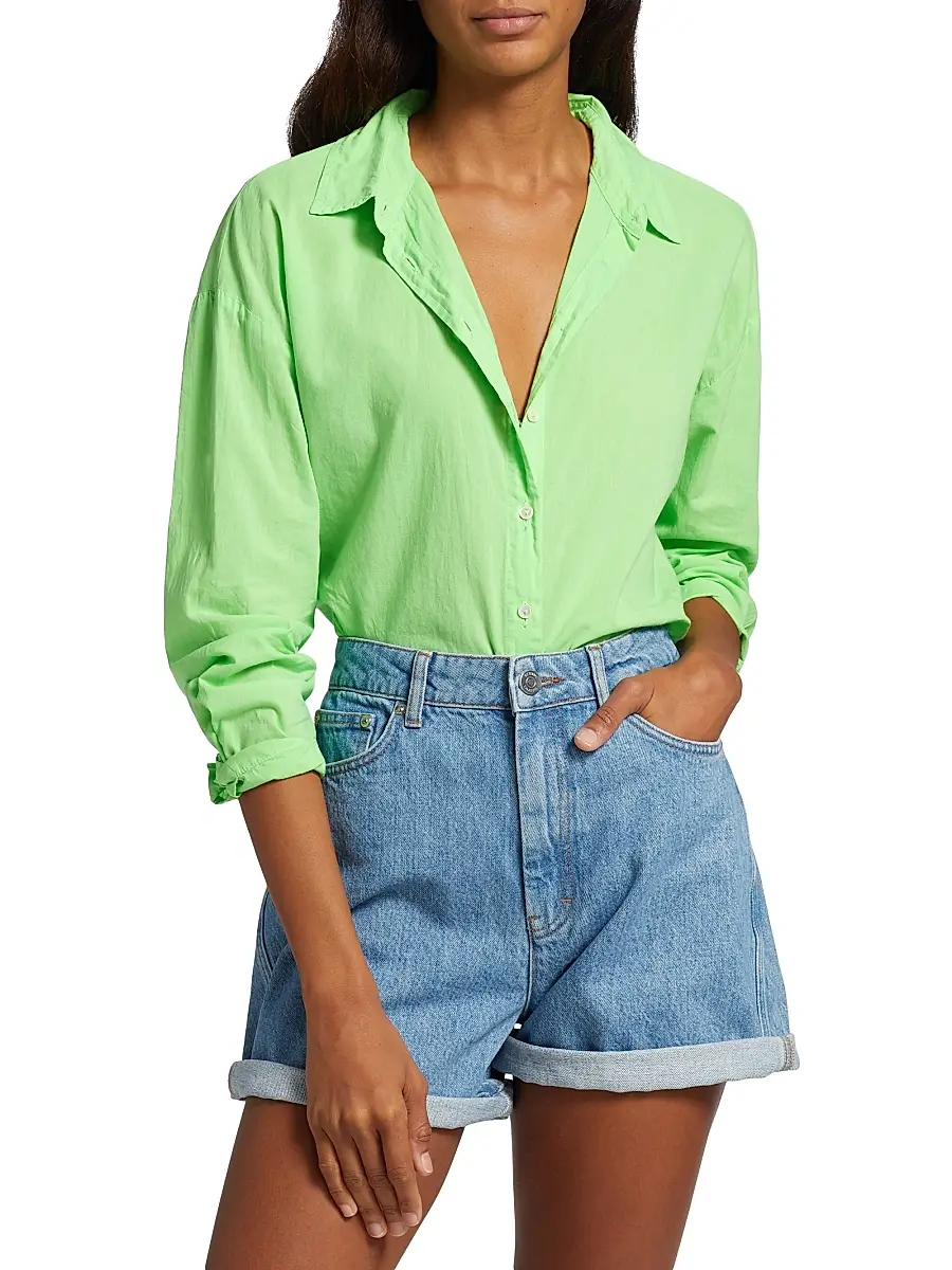Velvet by Graham & Spencer Women's Devyn Linen Button-Front Shirt | Thumbnail 3 Velvet by Graham & Spencer Women's Devyn Linen Button-Front Shirt | Thumbnail 3