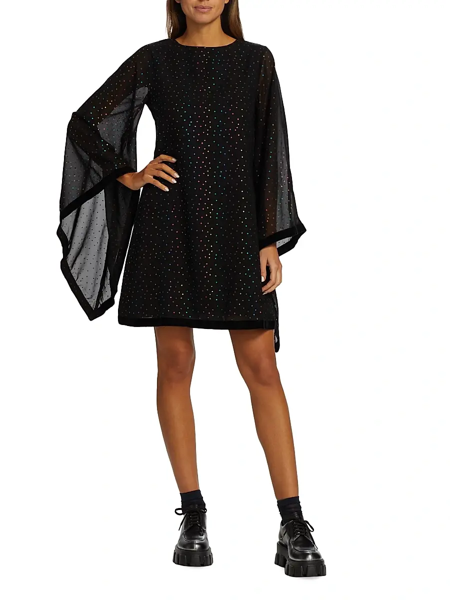 Batsheva Women's Emily Polka Dot Minidress | Thumbnail 2 Batsheva Women's Emily Polka Dot Minidress | Thumbnail 2