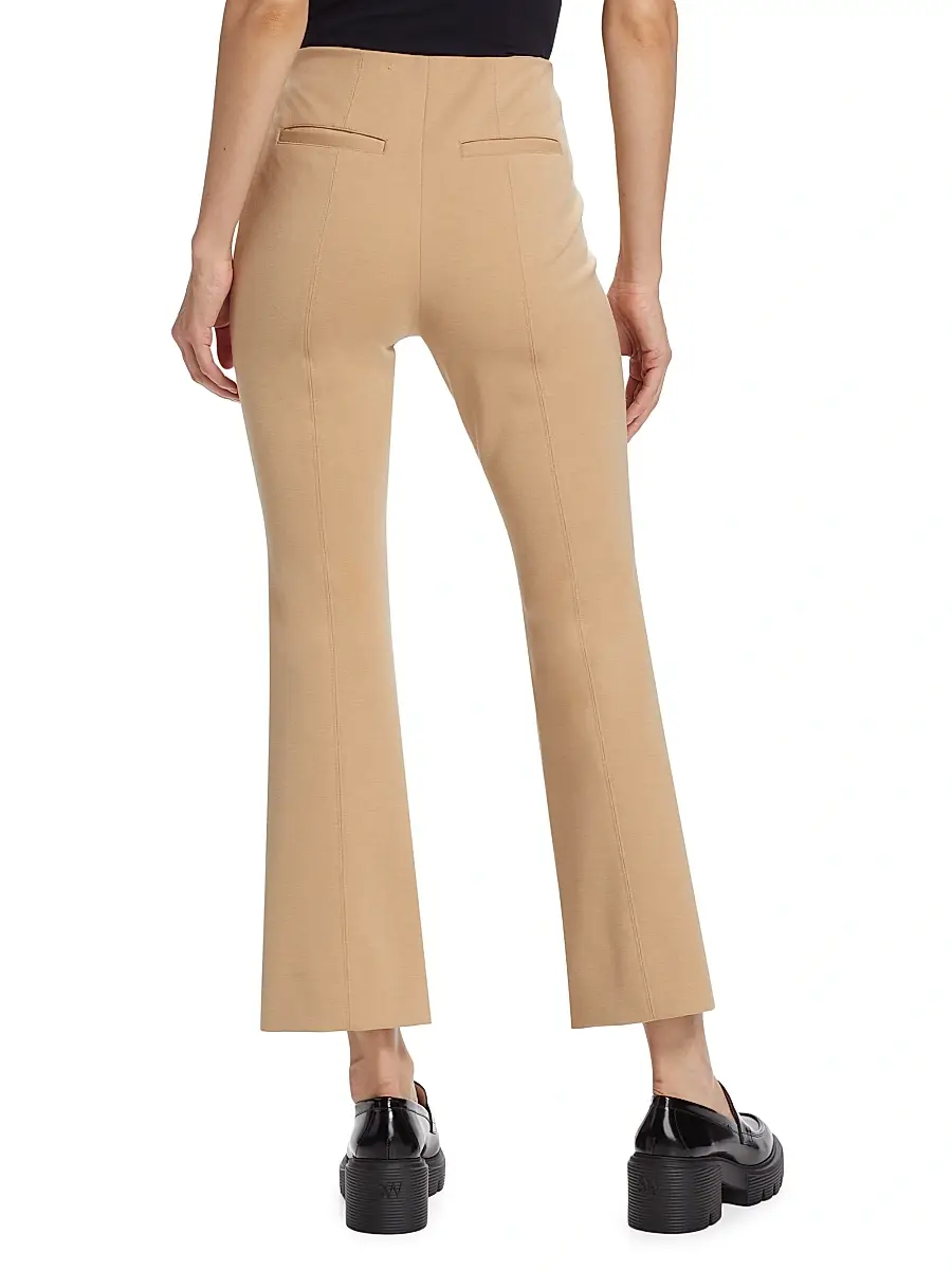ATM Anthony Thomas Melillo Women's Ponte Kick Flare Pants - Soft Fawn | Thumbnail 5 ATM Anthony Thomas Melillo Women's Ponte Kick Flare Pants - Soft Fawn | Thumbnail 5