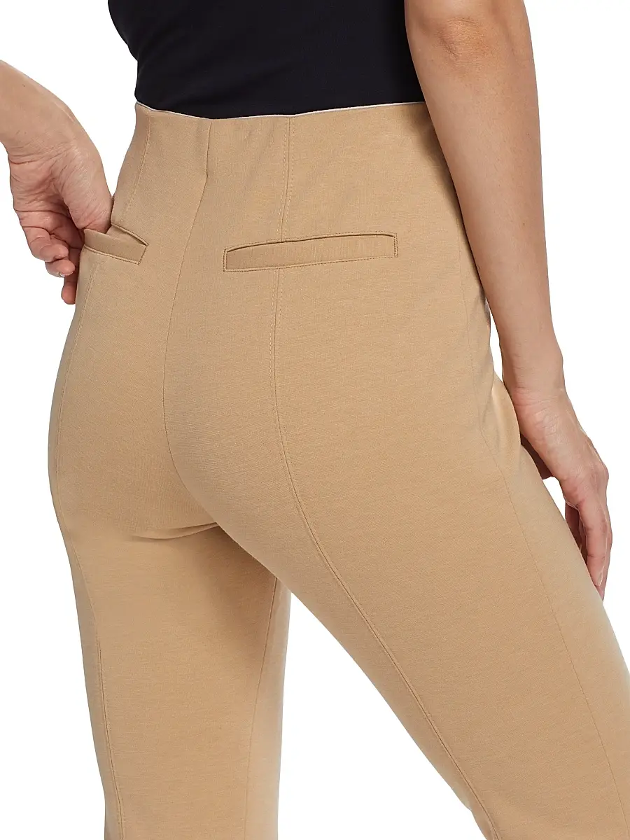 ATM Anthony Thomas Melillo Women's Ponte Kick Flare Pants - Soft Fawn | Thumbnail 6 ATM Anthony Thomas Melillo Women's Ponte Kick Flare Pants - Soft Fawn | Thumbnail 6