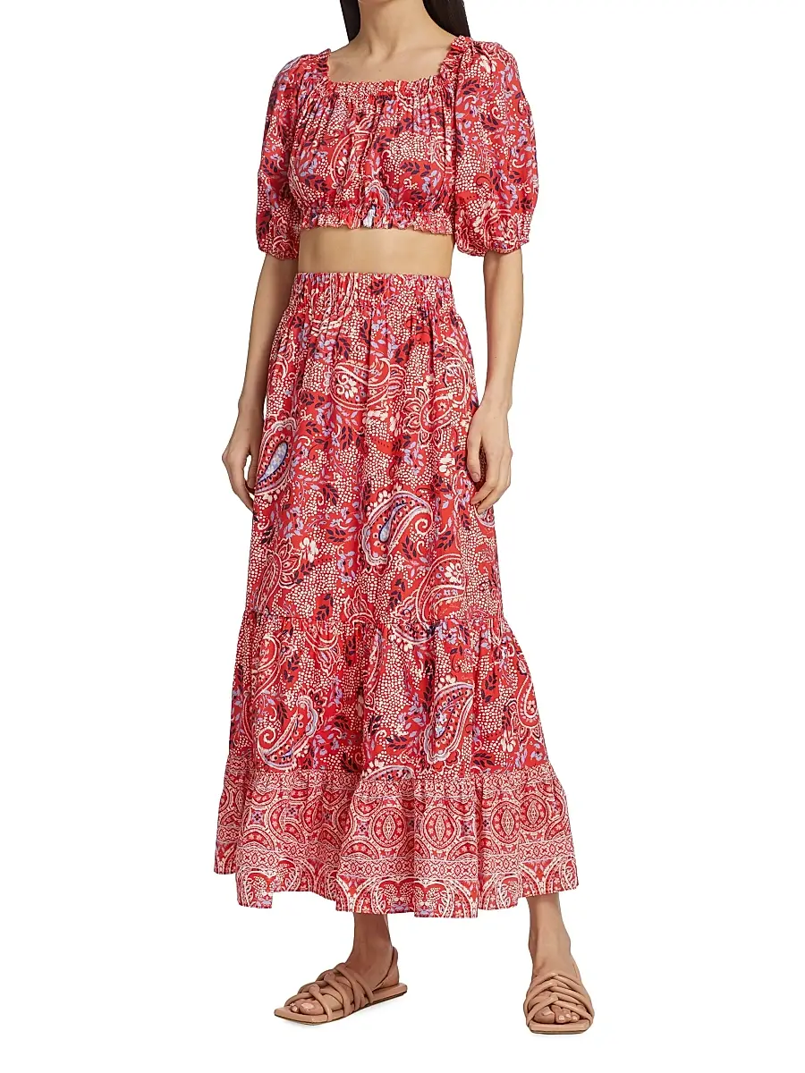 Cara Cara Women's Dana Crop Top | Thumbnail 2 Cara Cara Women's Dana Crop Top | Thumbnail 2