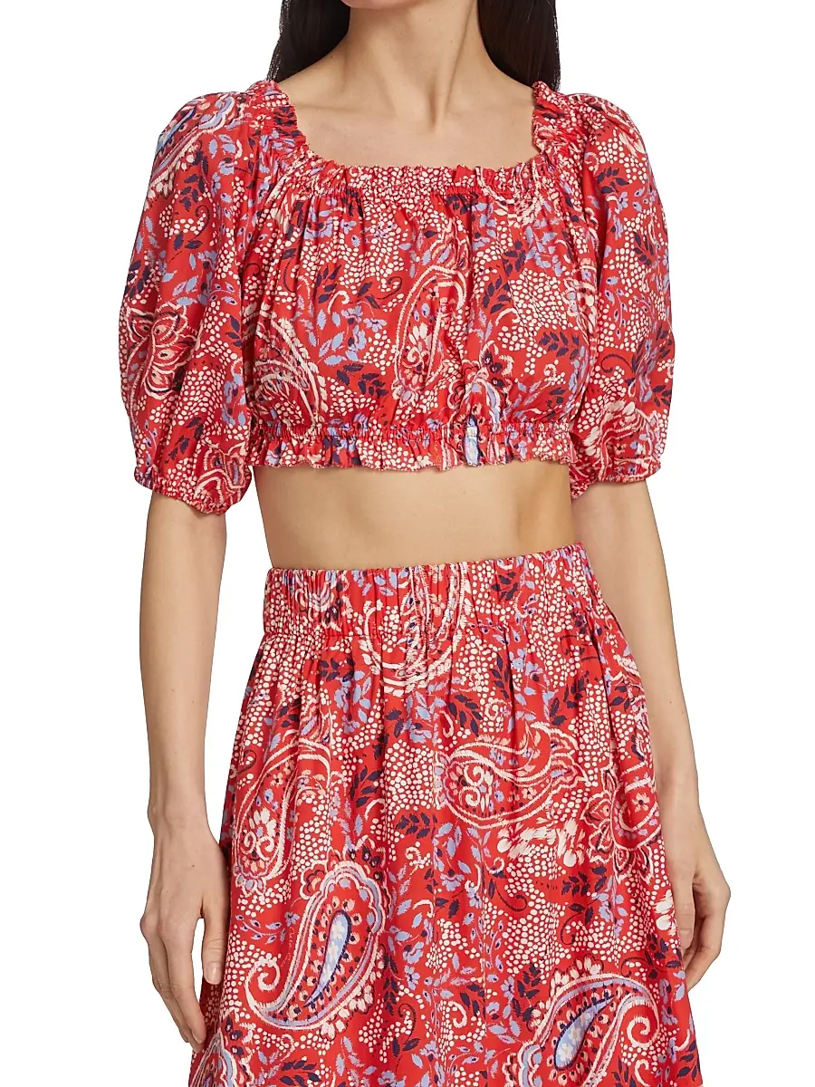 Cara Cara Women's Dana Crop Top | Thumbnail 3 Cara Cara Women's Dana Crop Top | Thumbnail 3